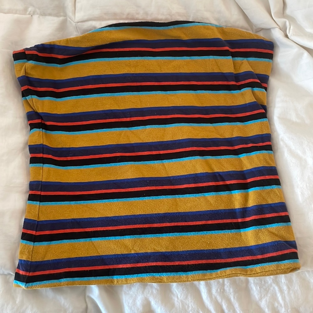 Cotton on striped Tube top